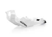 ACERBIS Skid Plate W/Linkage Guard White/Black
