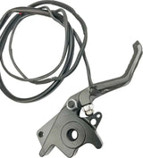 Skinz Adjustable Brk Lever Pol Heated Billet Graphite S/M - Powersports