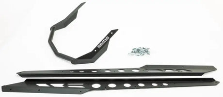 Skinz Bumper Rear S D Gen 4 175 Track Flat Black S/M - Powersports