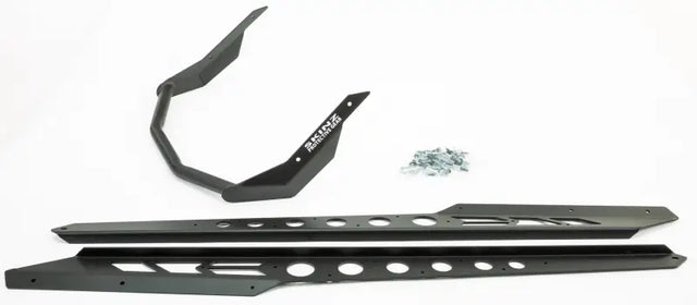 Skinz Bumper Rear S D Gen 4 175 Track Flat Black S/M - Powersports