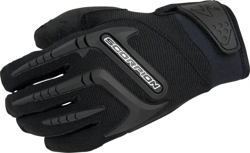Skrub Gloves Black Lg - SCORPION EXO