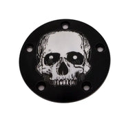 CUSTOM ENGRAVING SKUL33-04BG Tc Timer Cover Skull Black