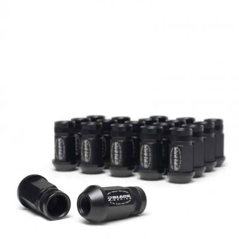Skunk2 Racing 520-99-0853 Skunk2 12 x 1.5 Forged Lug Nut Set (Black Series) (16 Pcs.)