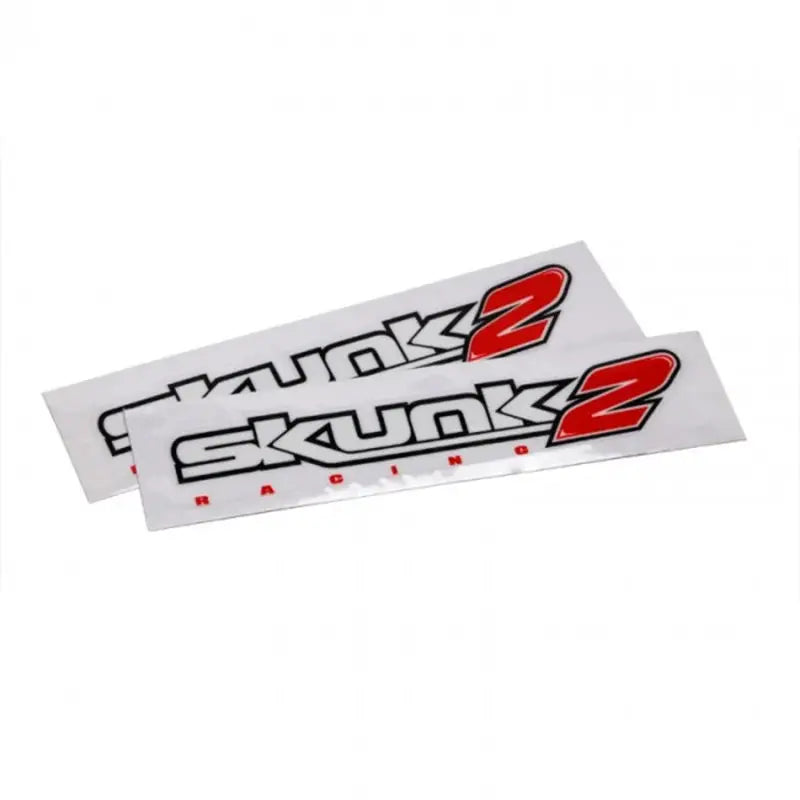 Skunk2 Racing 837-99-1012 Skunk2 12in. Decal (Set of 2)