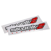 Skunk2 Racing 837-99-1012 Skunk2 12in. Decal (Set of 2)