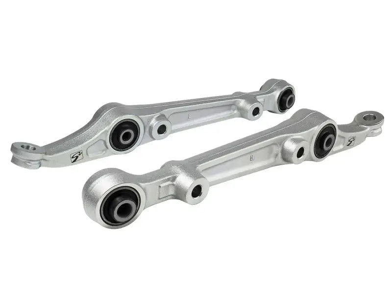 Skunk2 94-01 Acura Integra Front Lower Control Arm with Hard Rubber Bushing for improved suspension performance.