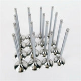 Skunk2 Alpha Series Honda/Acura Stock Size H Valve Set (Standard Compression) - Truck & Automotive