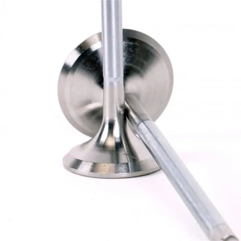 Shiny metal engine valves from Skunk2 Alpha Series for Honda Acura K Series VTEC