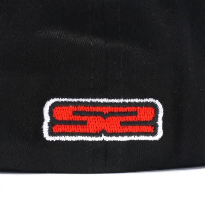Skunk2 Racing 731-99-1502 Skunk2 Team Baseball Cap Racetrack Logo (Black) - L/XL