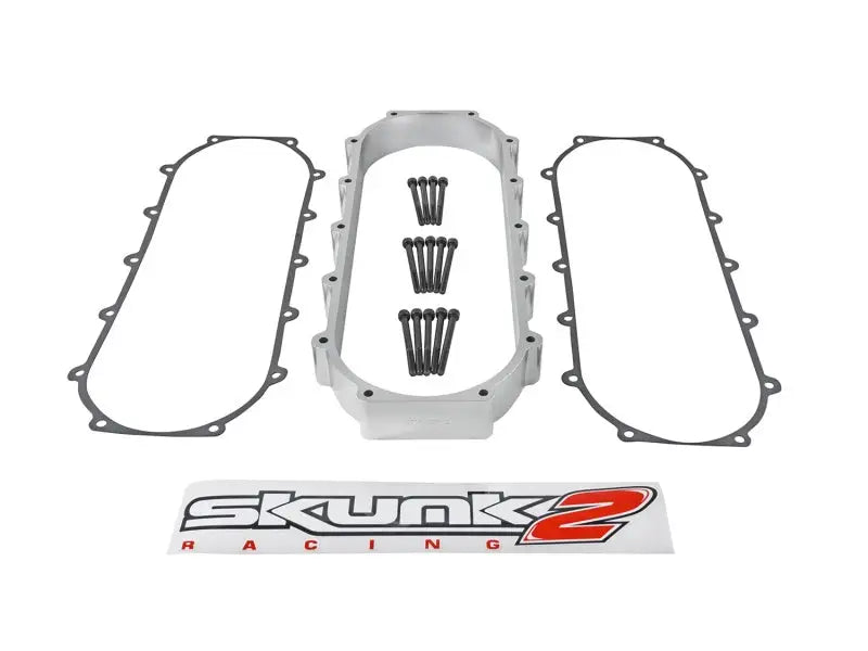 Skunk2 Ultra Series Honda/Acura Silver RACE Intake Manifold 2 Liter Spacer (Inc Gasket & Hardware) 