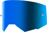 Single Lens W/ Post Adult W/ Sky Blue Mir/Sky Blue Lens - FLY RACING
