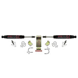 Skyjacker Dual Steering Damper Kit 2018 Jeep Wrangler JL - Black - Truck & Automotive