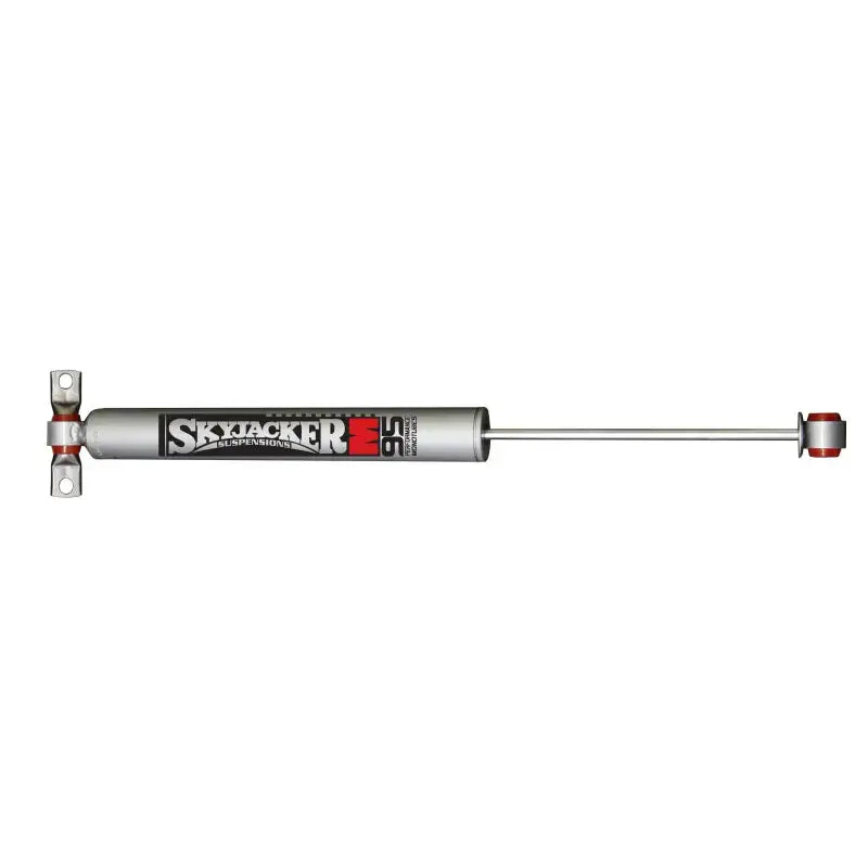 Silver Skyjacker shock absorber for 2007-2010 Jeep Wrangler JK 4WD performance upgrade
