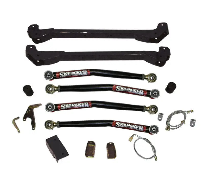 Black Skyjacker suspension lift kit component for Jeep Wrangler TJ lift kit
