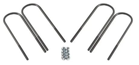 Skyjacker U-Bolts - Set of 4, 5/8 x 3-1/2 x 16
