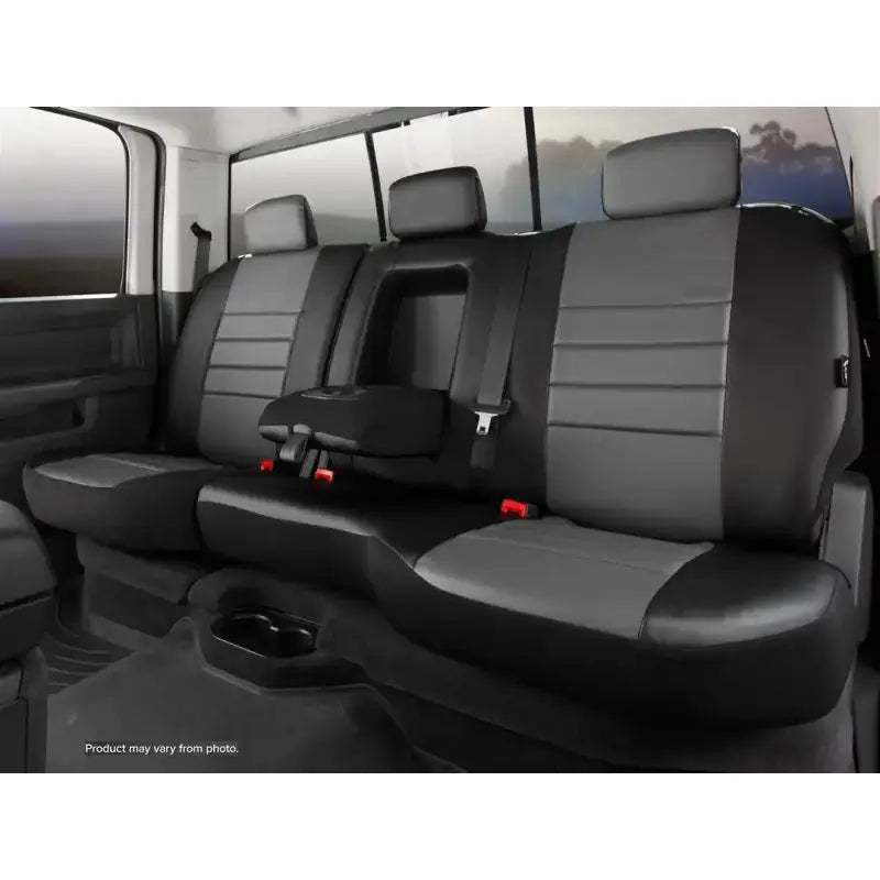 SL62-90 GRAY FIA Sl Rear 60/40 Split Seat Cover Toyo