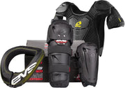 SLM20-BK-M EVS Slam Combo Plus Black Mini