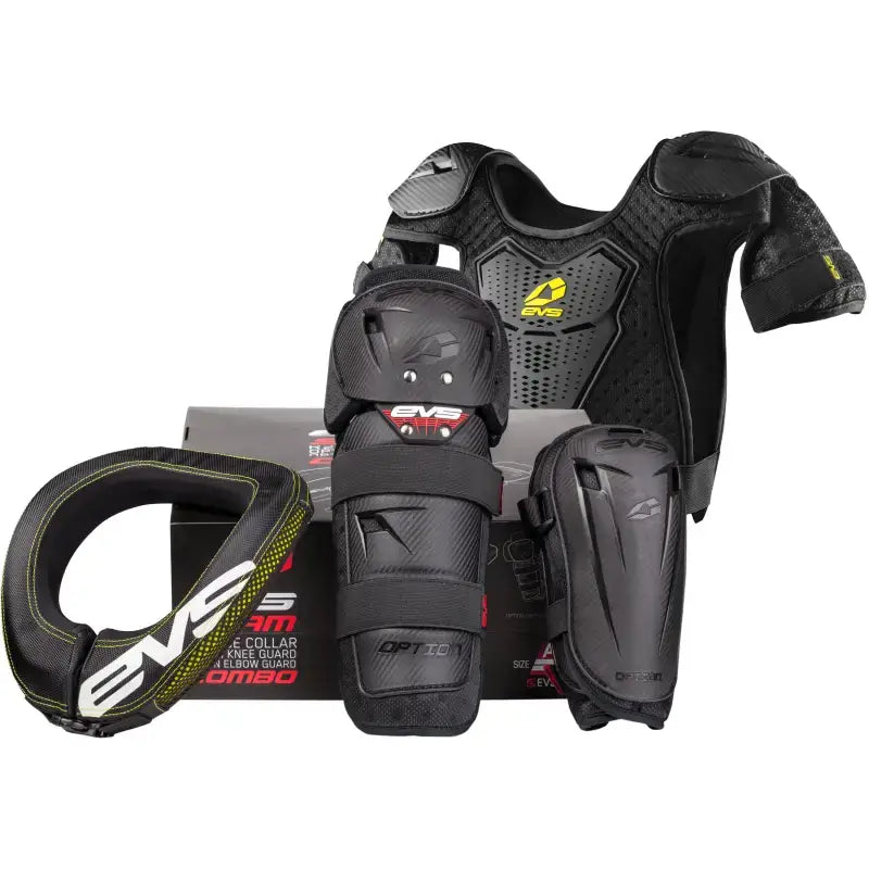 SLM20-BK-M EVS Slam Combo Plus Black Mini