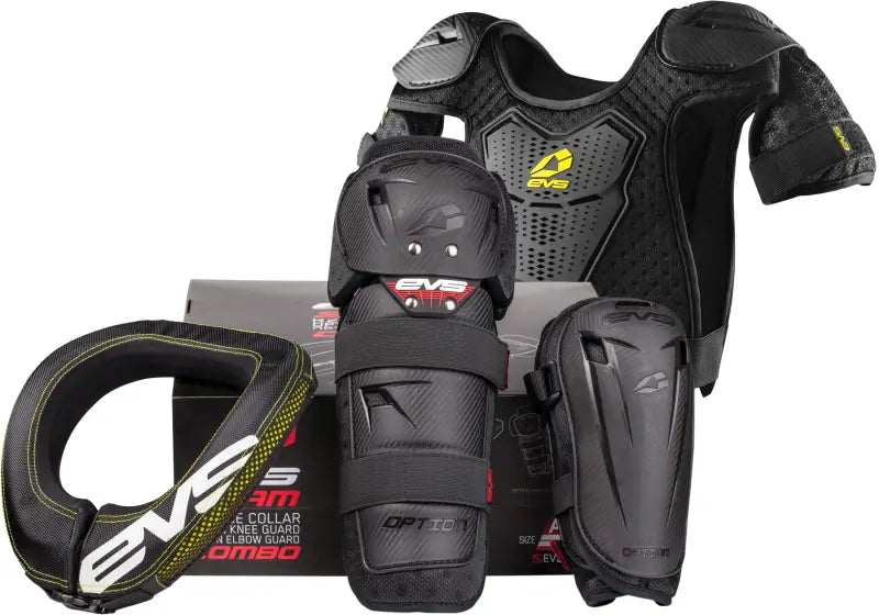 SLM20-BK-Y EVS Slam Combo Plus Black Youth