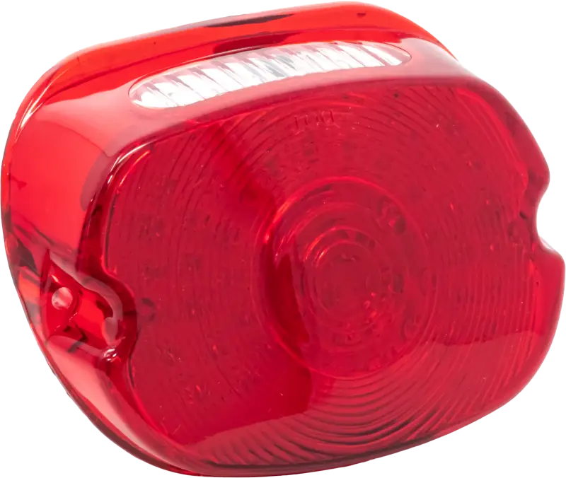 LETRIC LIGHTING CO Slantback Low Pro Led Red Lens Tailight Fxlrst Only
