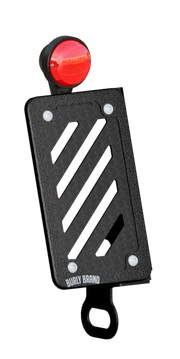 BURLY BRAND Slash Cur Lic Plt Kit Vert Black