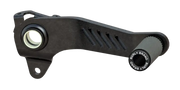 BURLY BRAND Slash Cut Brake Lever Black