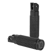 BURLY BRAND Slash Cut Foot Pegs Black