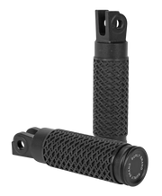 BURLY BRAND Slash Cut Foot Pegs Black