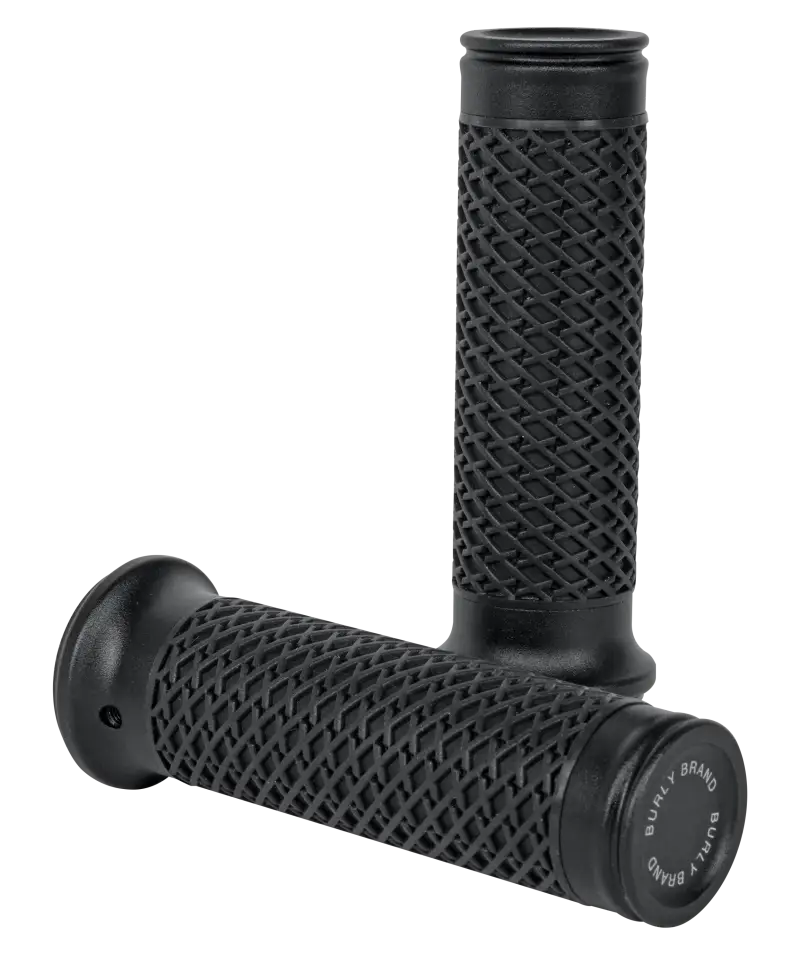 BURLY BRAND Slash Cut Grip Set 7/8" Black