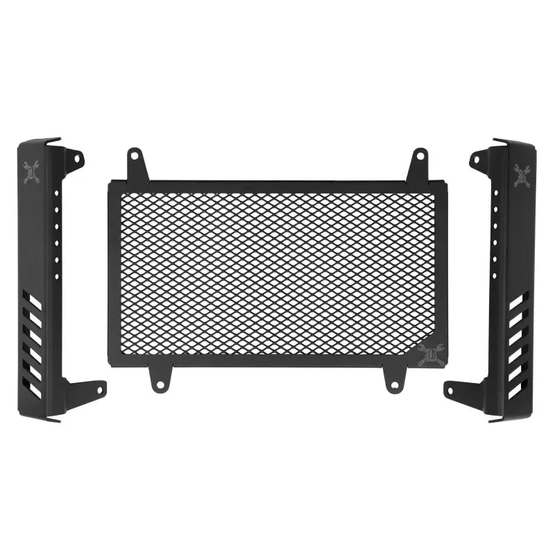 BURLY BRAND Slash Cut Radiator Cvr Black
