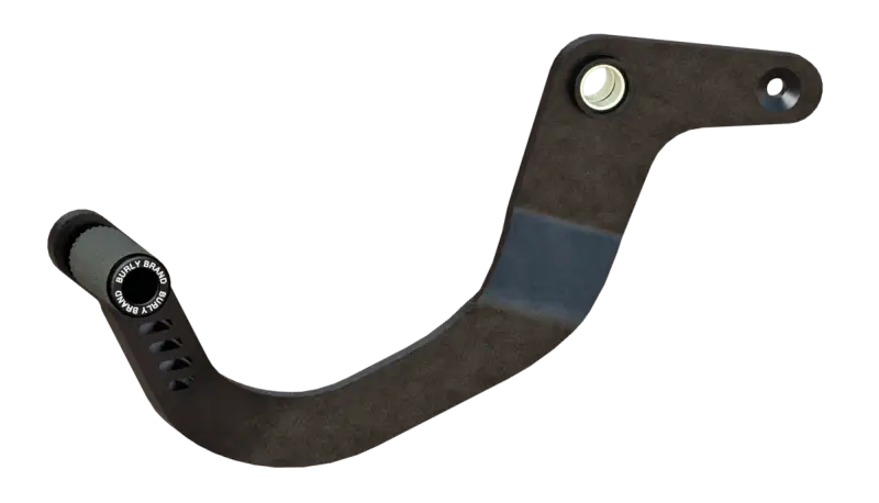 BURLY BRAND Slash Cut Shift Lever Black