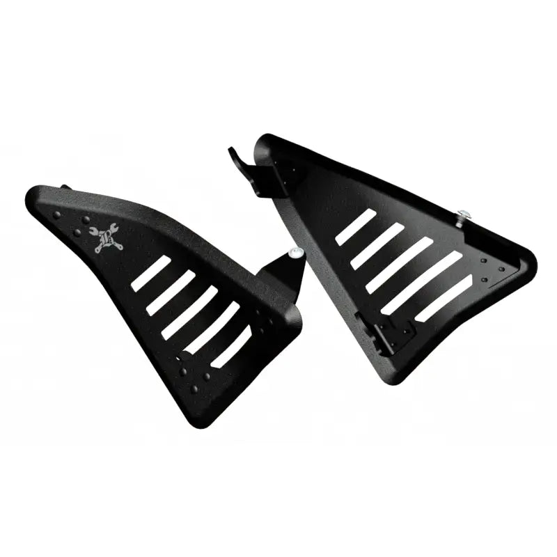 BURLY BRAND Slash Cut Side Cvr Set Black