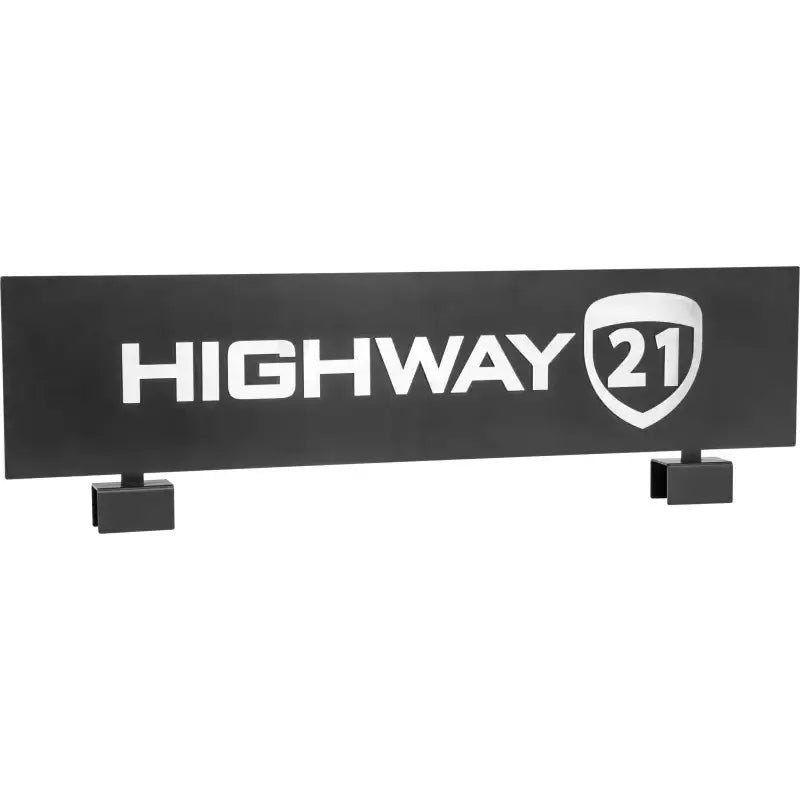 HIGHWAY 21 Slat Wall Display Sign