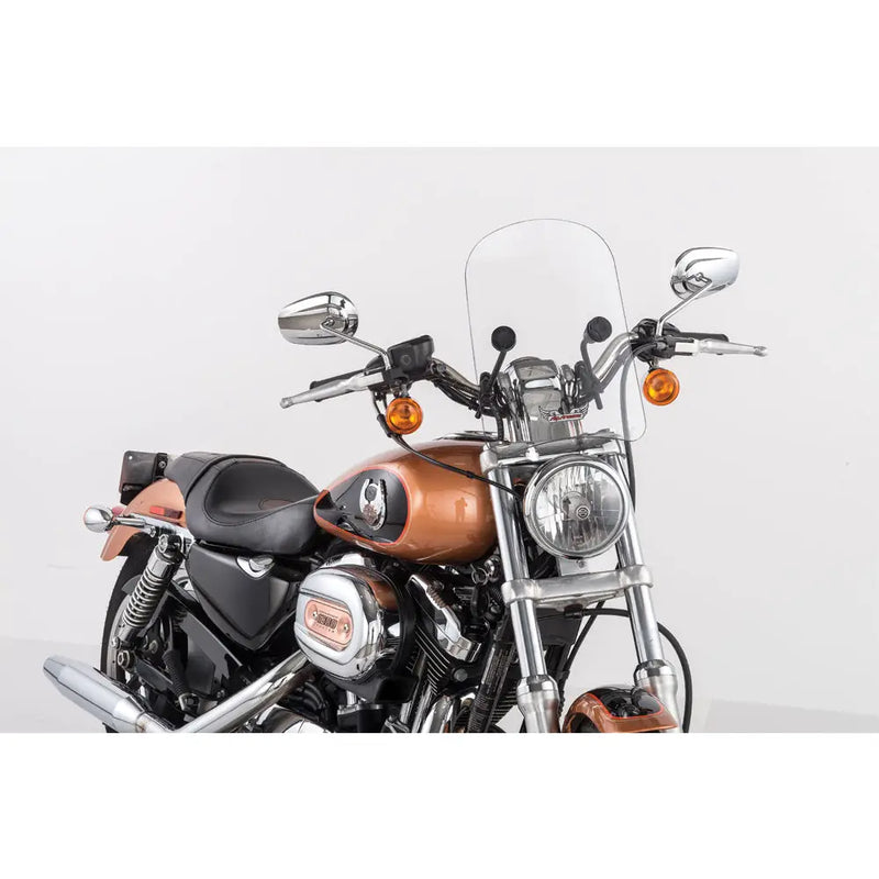 Hd 3 Tombstone W/S Clear W/Black Hardware 7/8" & 1"