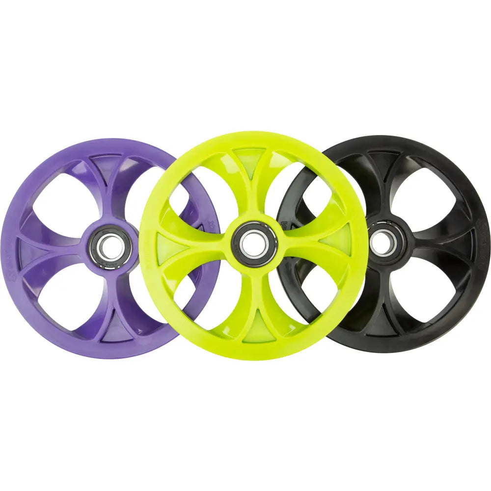 Vortex Bogie Wheel 10" Green Alpha Wheel A/C