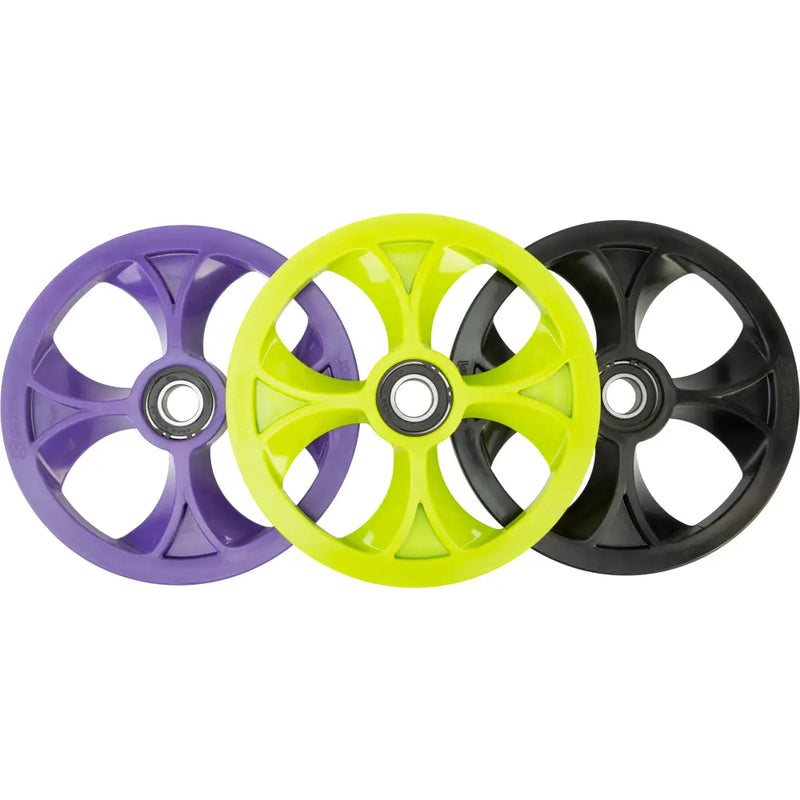 Vortex Bogie Wheel 10" Green Alpha Wheel A/C