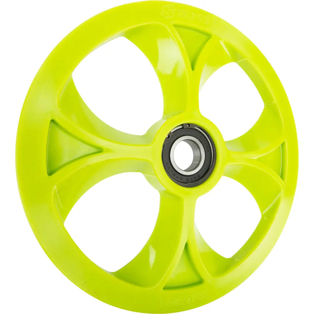 Vortex Bogie Wheel 10" Green Alpha Wheel A/C