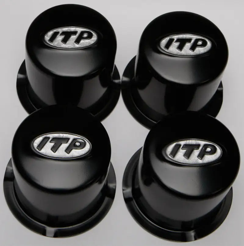 SM130BBX Itp Steel 4/110 Black Cap 4 Pack 