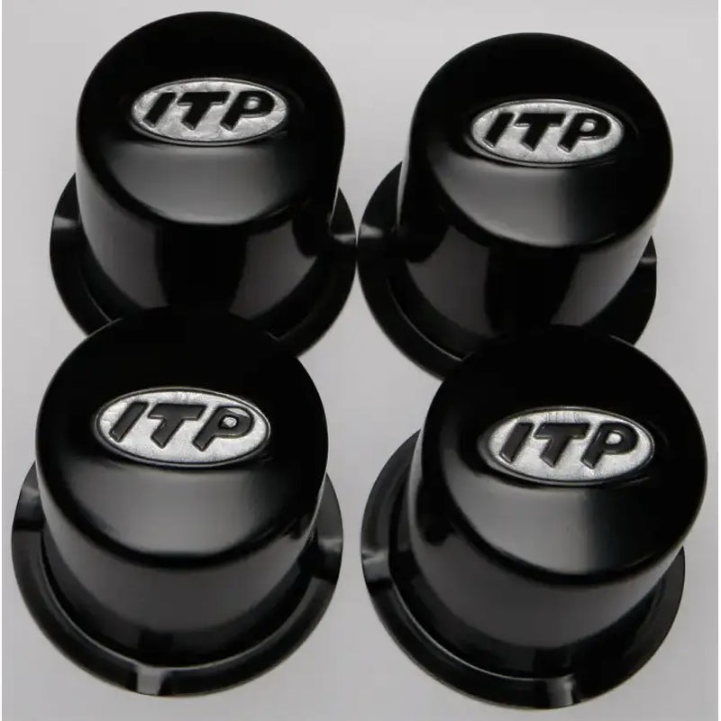 SM130BBX Itp Steel 4/110 Black Cap 4 Pack 