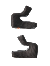 Sm7 Cheek Pad Set Black Lg 40mm - ALPINESTARS