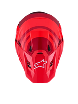 Sm7 Core Helmet Red Glossy Sm - ALPINESTARS