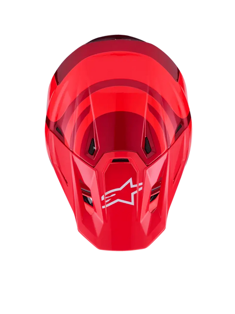 Sm7 Core Helmet Red Glossy Sm - ALPINESTARS
