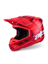 Sm7 Core Helmet Red Glossy Sm - ALPINESTARS