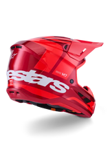 Sm7 Core Helmet Red Glossy Xl - ALPINESTARS