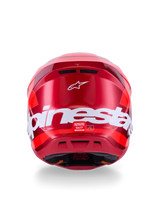 Sm7 Core Helmet Red Glossy Xl - ALPINESTARS