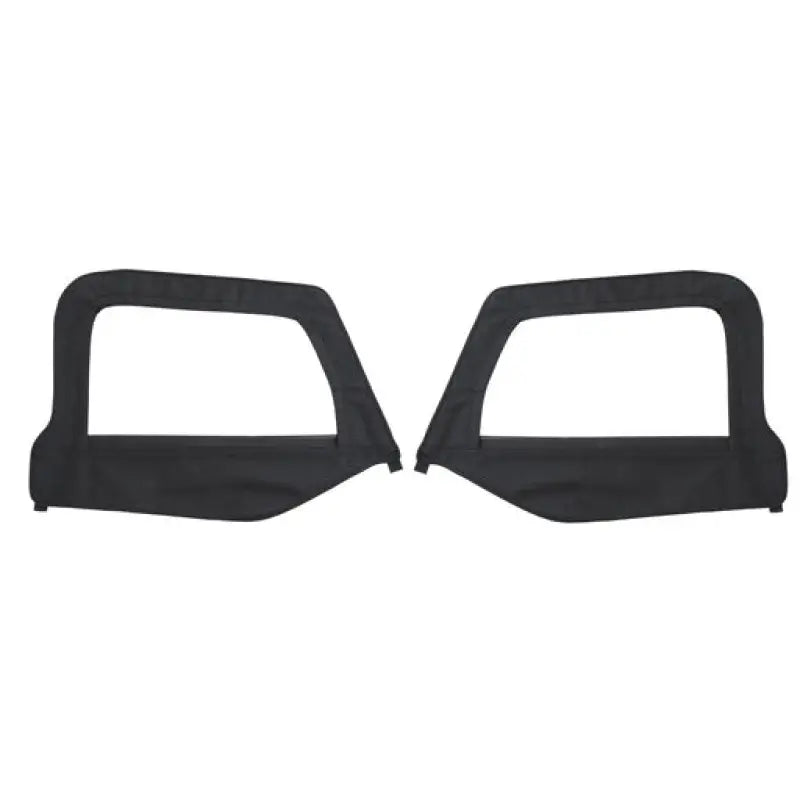 Black soft half wrgl door skin for Smittybilt 97-06 Wrgl Door Skin Only 89735