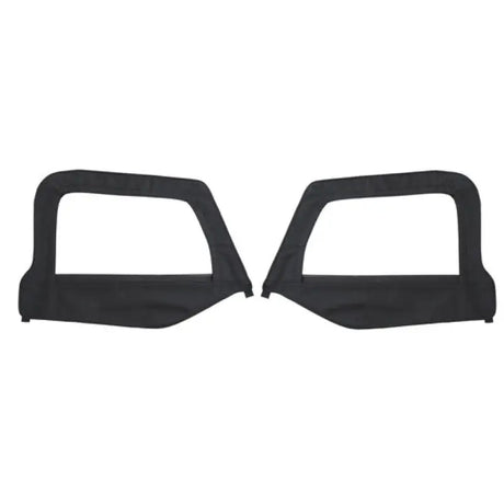 Black soft half wrgl door skin for Smittybilt 97-06 Wrgl Door Skin Only 89735