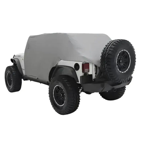 Smittybilt Cab Cvr W/Door Flap Gray - 1068 - Wheels