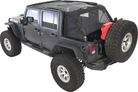 Smittybilt Cloak Extended Mesh Top - 95500 - Wheels