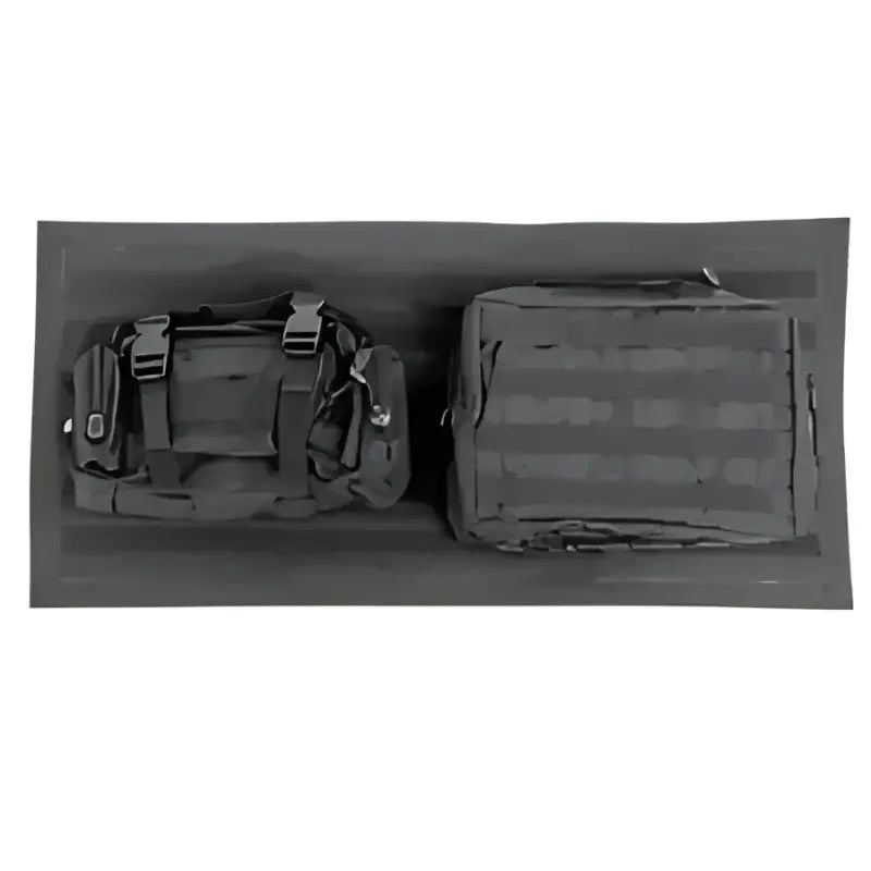 Smittybilt Gear Tail Gate Cover Black - 5662301, high-quality and durable, enhancing vehicle appearance and protection.